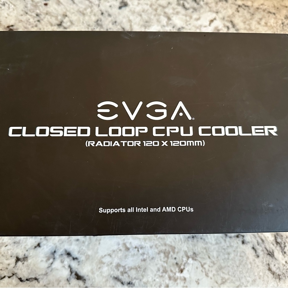 EVGA CLC 120mm RGB Liquid CPU Cooler – Like New AIO
